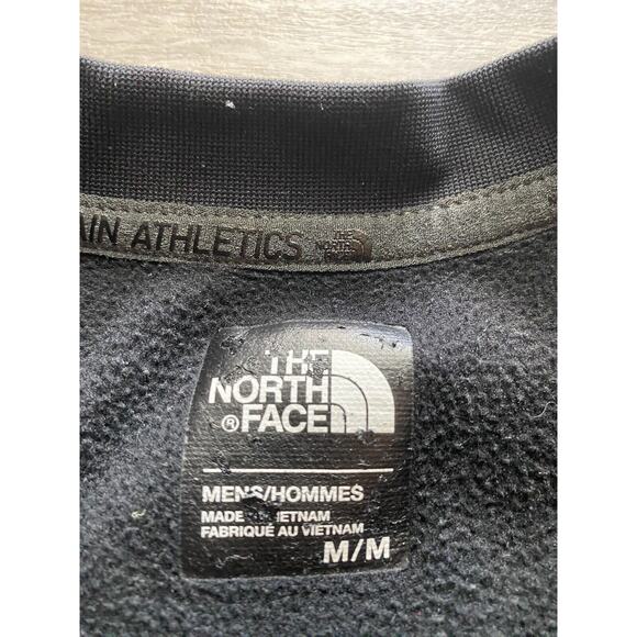 The North Face Crewneck Sweater Men’s Black Out Long Sleeve Size Medium - Picture 3 of 4